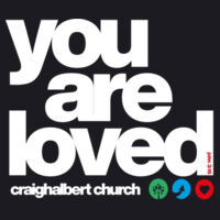 YOU ARE LOVED - Vision heavyweight hoodie Design