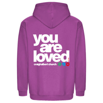 YOU ARE LOVED - College hoodie Thumbnail